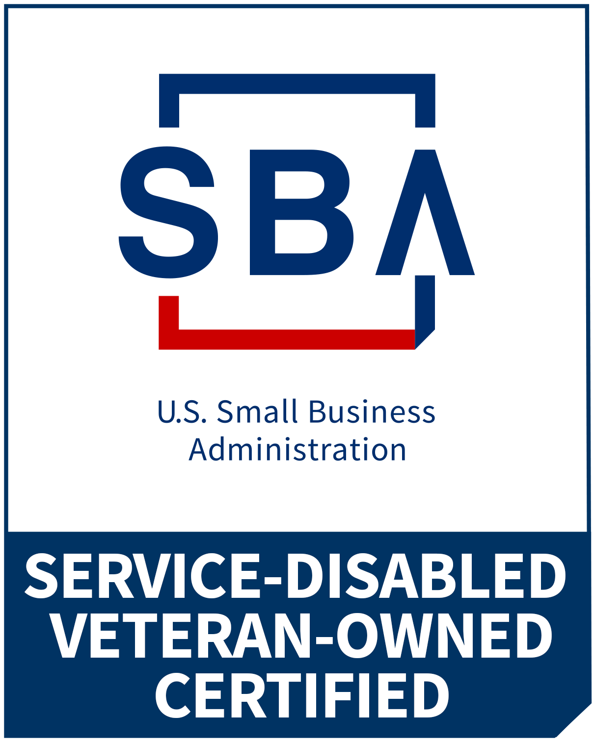 SBA SDVOSB Certification Logo